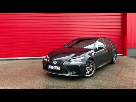 Lexus GS F car presentation / 5.0 V8 exhaust sound