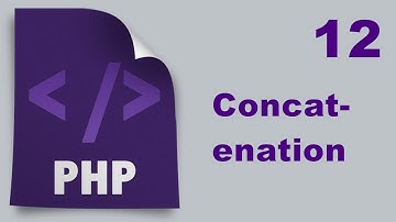 Php Tutorials in Urdu - 12 - Concatenation