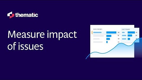 Thematic Feedback Analytics - Impact Demo