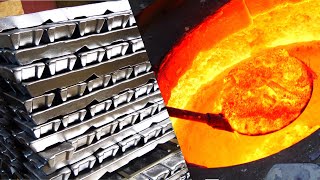 Process of making various parts from aluminum ingot