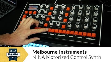 Melbourne Instruments Nina, a 12-Voice Polysynth With Motorized Knobs | NAMM 2022