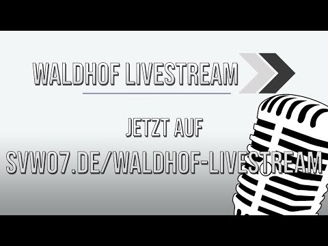 Der Waldhof Livestream - jetzt auf svw07.de