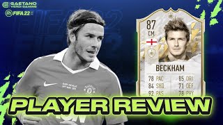 DAVID BECKHAM 87 - Seine Baby Icon Karte im Test - FIFA 22 Player Review