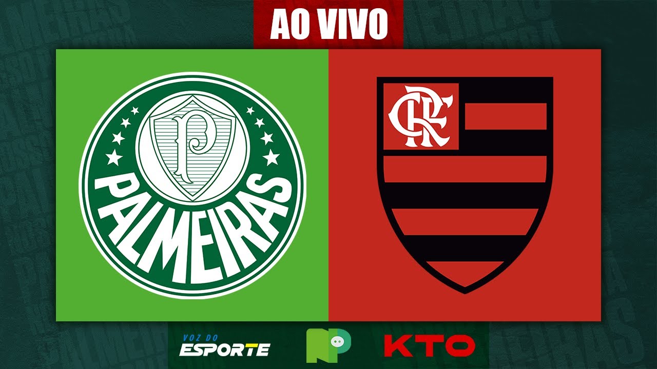 PALMEIRAS X FLAMENGO AO VIVO | OITAVAS DE FINAL | COPA DO BRASIL 2024 ...