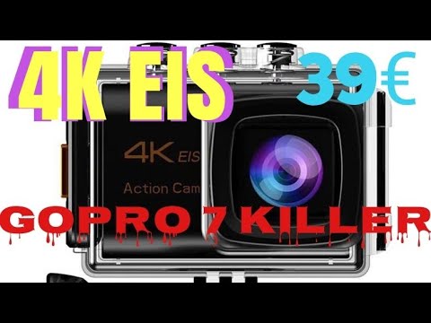 ตัวอย่าง ระบบ eis  2022 New  4K EIS Action camera GOPRO 7 killer