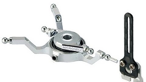 Microheli Swashplate Flight Review with crash test!