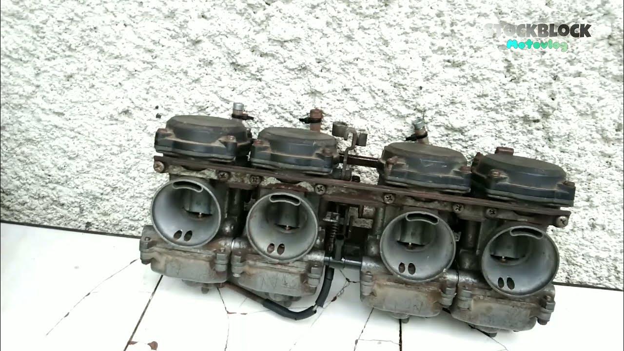 Kawasaki GPz 400 Hard Start Issue Carb Overflowing Solved! YouTube