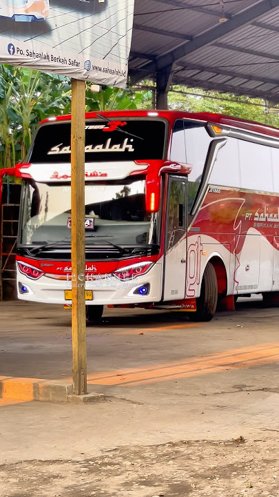 Bus Akap Po Sahaalah Jetbus 3  Body Terawat Cat Kinclong, Berangkat Dari Garasi Ngabul Jepara