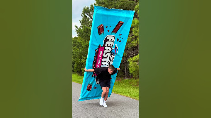 Running With Bigger And Bigger Feastables