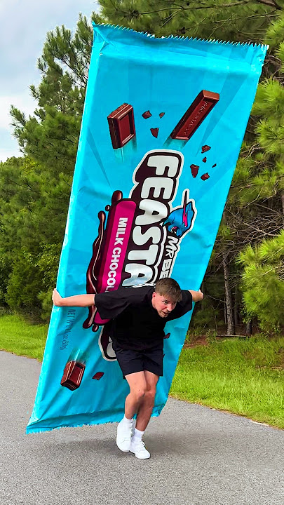 Running With Bigger And Bigger Feastables