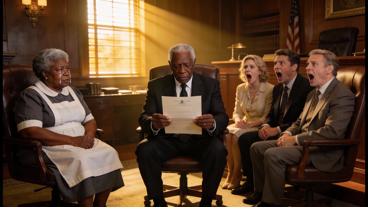 HEIRS treated BLACK ELDERLY MAID like TRASH—until the lawyer read the WILL