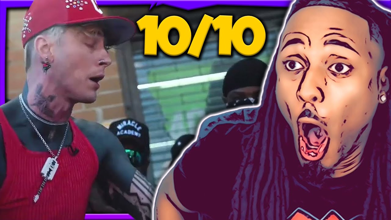 MGK Freestyles In Dangerous CLEVELAND Hood!! REACTION