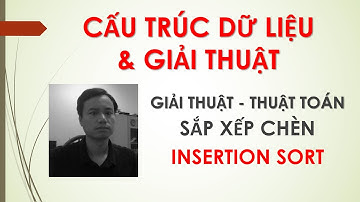 Thuật toán Sắp xếp chèn (insertion sort)