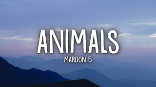 Maroon 5 - Animals (Lyrics) Resimi