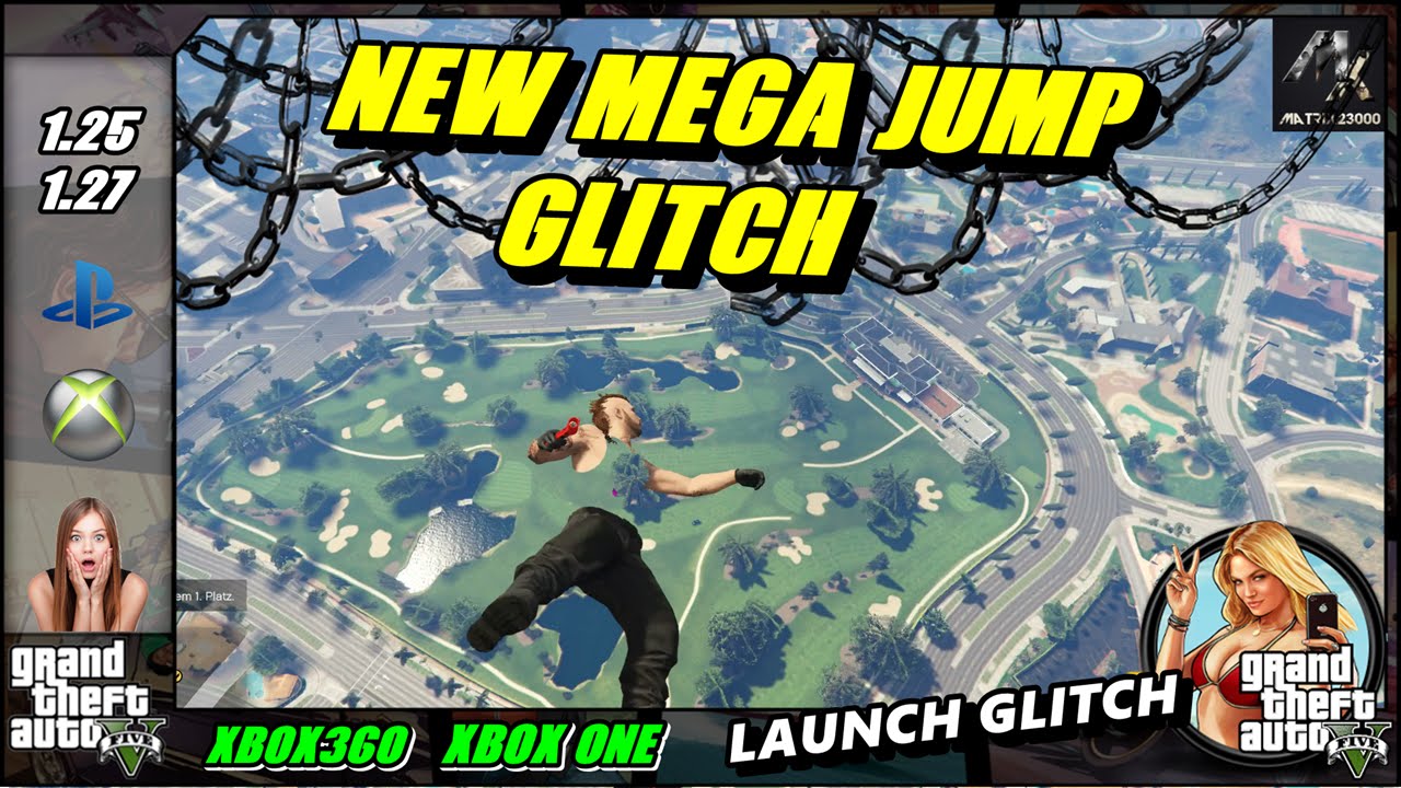 GTA 5 ONLINE ★ NEW MEGA JUMP GLITCH ★ EXTREME KATAPULT / LAUNCH
