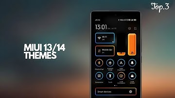 3 Cool MIUI 14 Themes with MIUI 13 Control Center support | Best MIUI Themes for Xiaomi,Poco