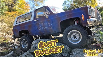 A great trail rig! A Great day for the RC4WD Rust Bucket Trail finder / "World Class" Crawler County