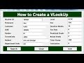 How to Create Excel VBA Userform with Vlookup