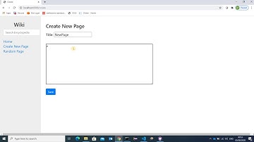 p1 - wiki search - Web development with Django