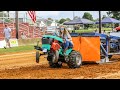 GARDEN TRACTORS pulling at 2018 SOUTHERN SHOWDOWN