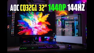 CQ32G1 Monitor Review 32" 1440p 144hz Curved