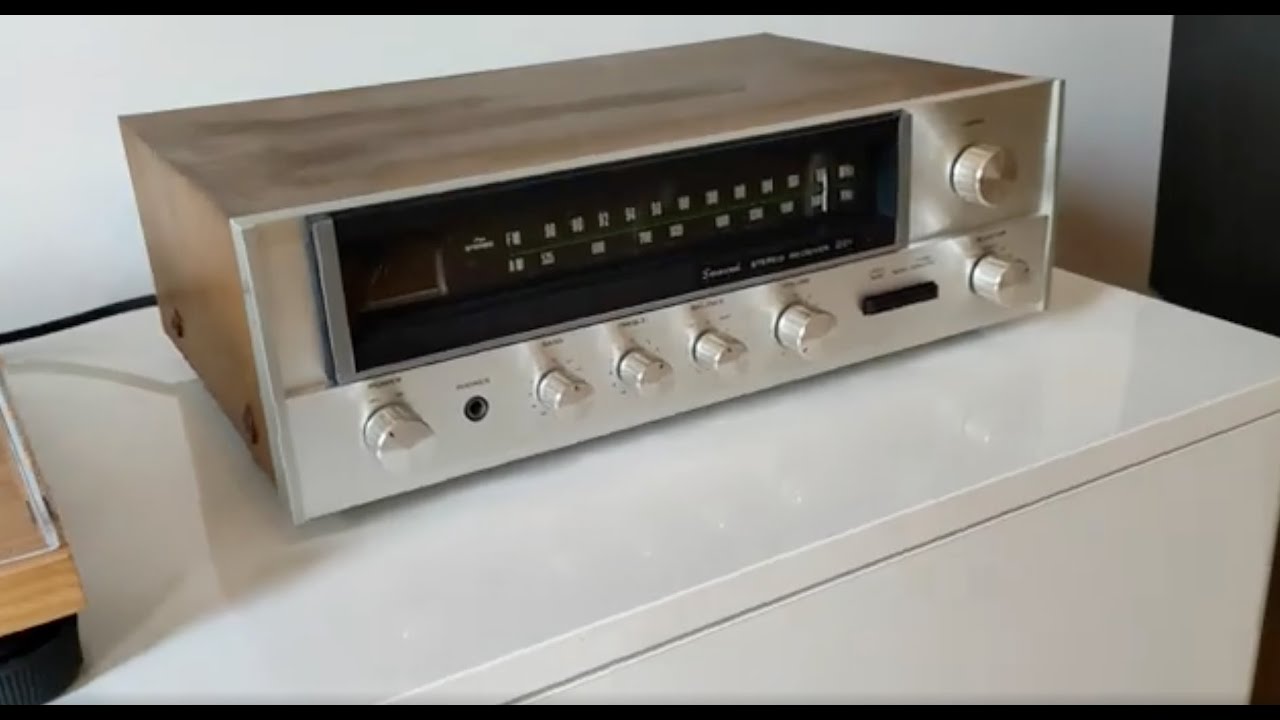 SANSUI 221. Restauración profunda. HIFI Stereo Receiver Vintage.