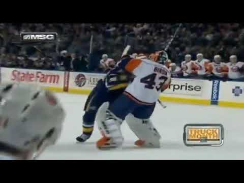 Biron and Kaleta share some love / Isles at Sabres...