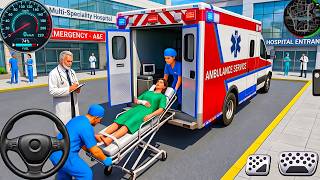 Ambulance City Rescue Simulator 3D Game - 911 US Emergency Ambulance Gameplay screenshot 5