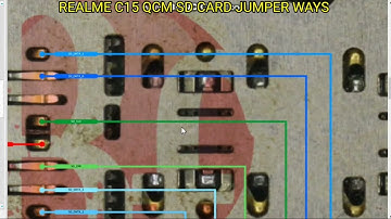 realme C15 QCM all section jumper ways realme C15 Qualcomm schematic diagram hardware solution
