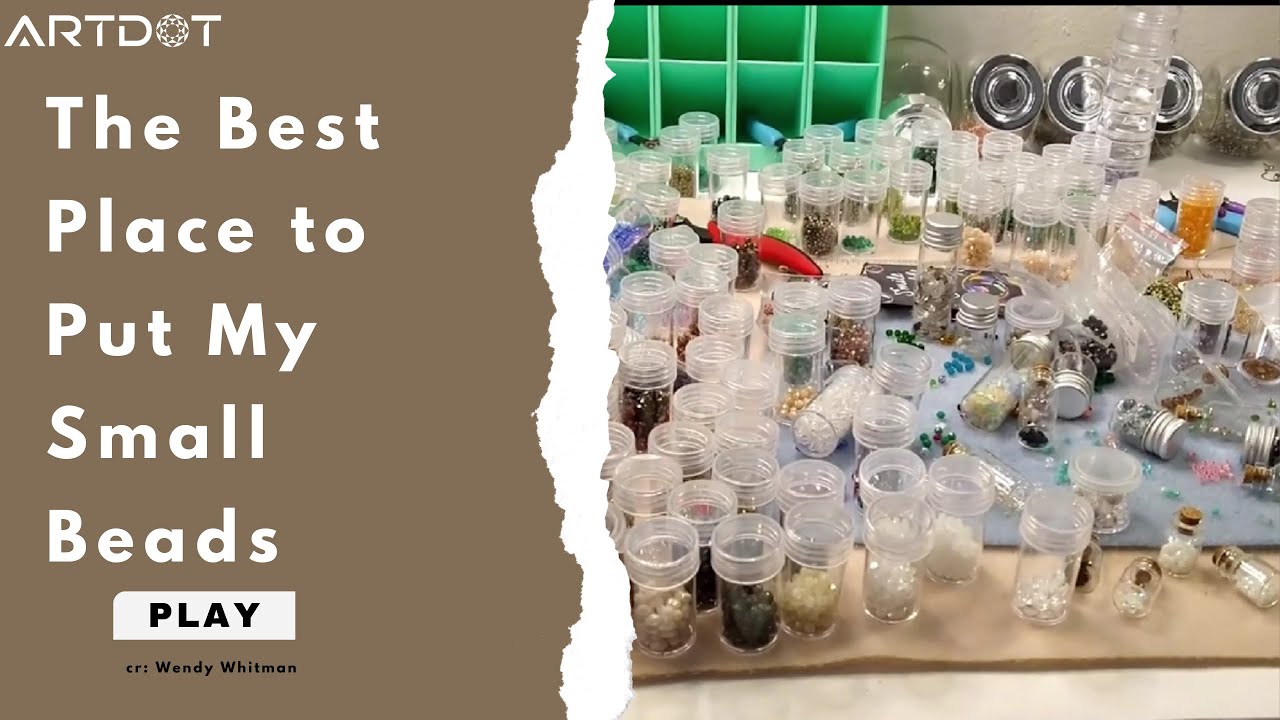 The Best Place to Put My Small Beads Jewelry Storage Ideas YouTube