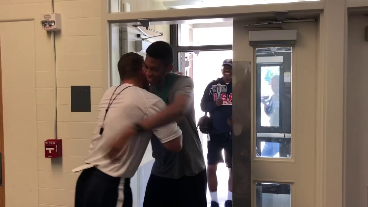 McDowell’s William Jeffress welcomed home