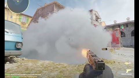 Smoke Bandit CS2 (knife only clutch) #cs2 #cs2gameplay #clutch #gaming