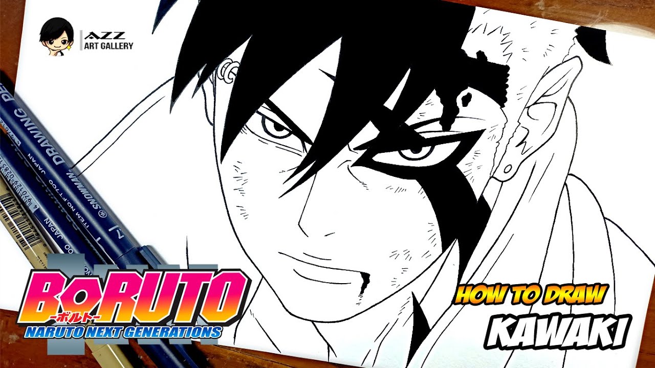 Drawing KAWAKI [Boruto: Naruto Next Generations] 