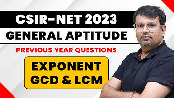 CSIR NET - Part A | PYQs Based on HCF & LCM | Life Science / Chemistry / Physics / Maths