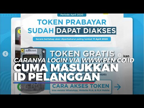 Bisa Diakses! Cek Token Listrik Gratis, Caranya Login Via www.pln.co.id, Cuma Masukkan ID Pelanggan