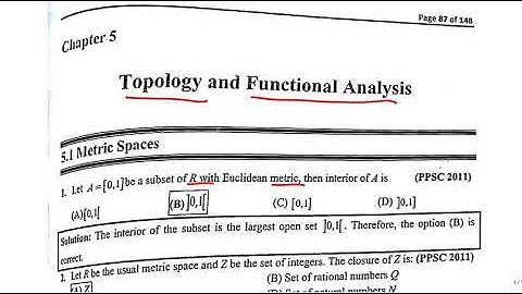 Topology MCQs with explanation part 1 | Functional Analysis MCQs | Metric Space MCQs | Farhan Younas