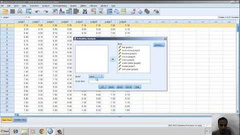 Inter rater reliability using SPSS