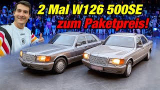 Achtung Konsumsucht! 2x Mercedes W126 500SE gekauft!