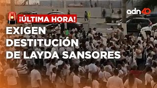 🚨¡Última Hora! Exigen destitución de Layda Sansores en Campeche