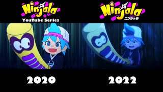 Ninjala Anime Episode 7: YouTube vs. REAL side-by-side @eganimation442