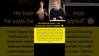 Rupert Everett Shocking Confession | Hollywood Body Pressure Ruined His Health 😳 #shorts