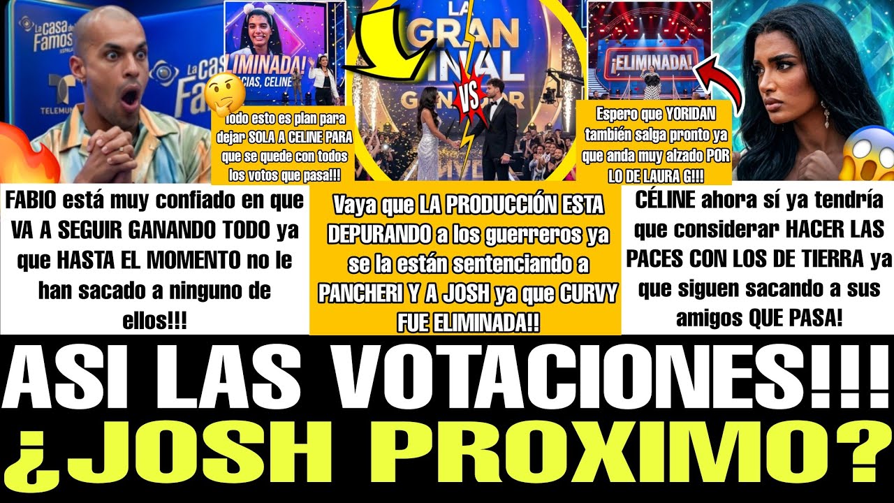 La Casa de los Famosos: votaciones hoy 9 de junio y el giro de Josh