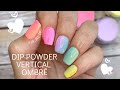 DIY Dip Powder Vertical Ombré | Revel Nail | Bright Summer Nails