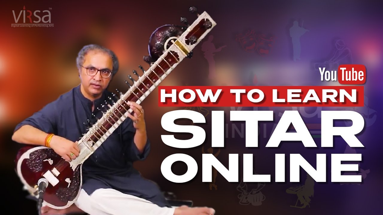 How to Learn Sitar Online Tutorial 2 Virsa India YouTube