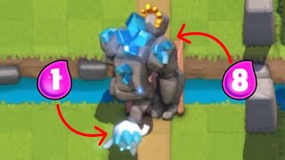 Winning with EVERY Elixir Cost! (1-8 Challenge)