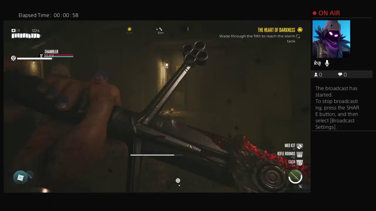 Big Tae playing Dead island 2