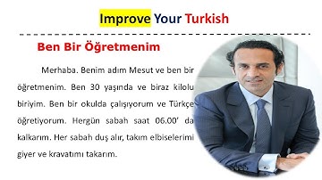 Learn Turkish: Listening and Reading A1-A2 (Dinleme-Okuma) No: 5