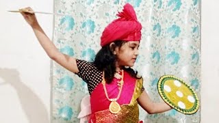 झांसी की रानी Sanskriti as Jhansi Ki Rani - Independence day performance