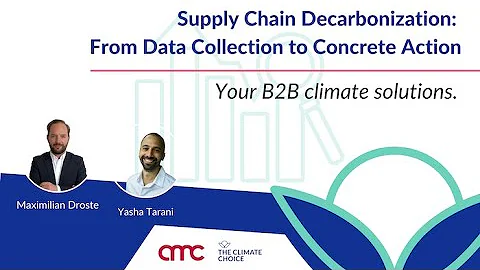 Supply Chain Decarbonization: From Data Collection to Concrete Action