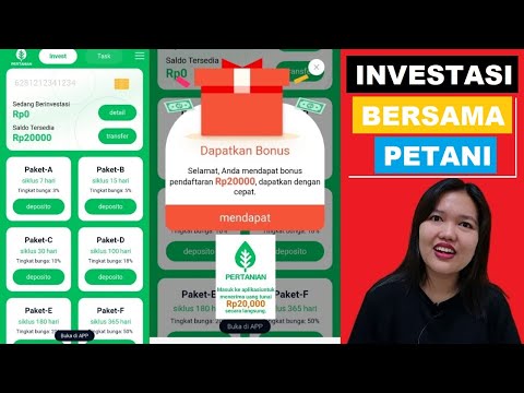 Baru Rilis | Aplikasi Penghasil Uang Pertanian.cc, Bonus 20.000 investasi pertanian, Scam/Penipuan ?